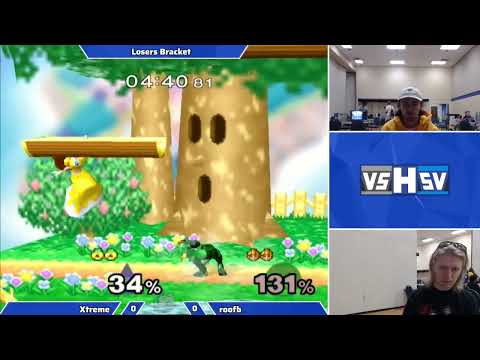 vsHsv Sep 23 - Xtreme (Sheik) vs roofb (Peach) - SSBM