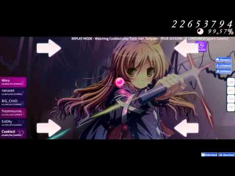 Tatsh feat. Sariyajin - FOUR SEASONS OF LONELINESS [gow's Lunatic] played by Cookiezi