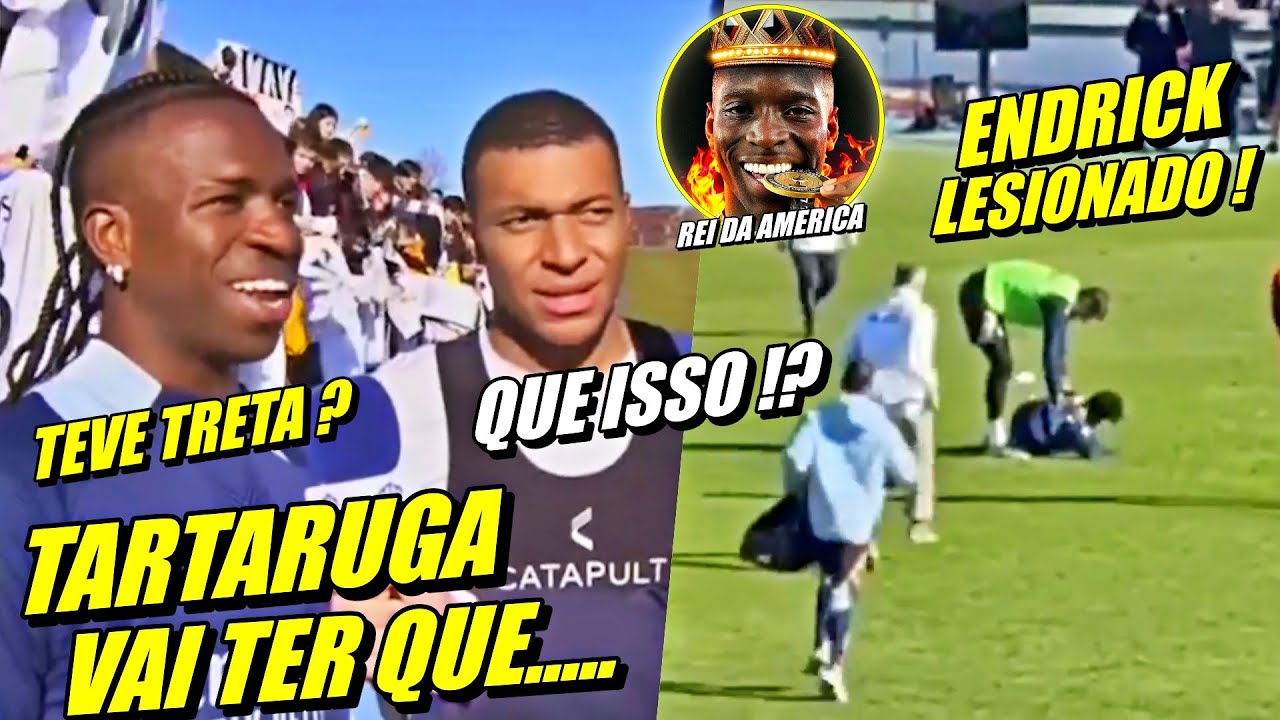 🚨 NOSSA! VINI JR MANDA A REAL SOBRE MBAPPÉ OLHA A REAÇÃO DO FRANCÊS ! ENDRICK LESIONADO E MAIS