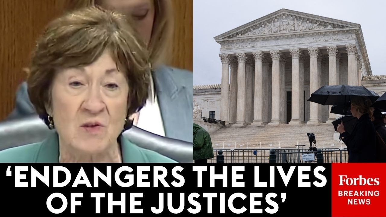 Susan Collins Decries 'Overheated Language' By Both Sides Of The Aisle Against Supreme Court