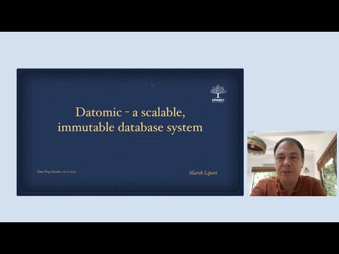 Datomic - a scalable, immutable database system by Marek Lipert