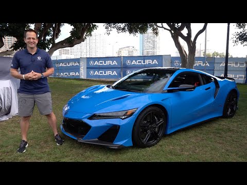 Is the 2022 Acura NSX Type S a BETTER sports car than a C8 Corvette Z06?