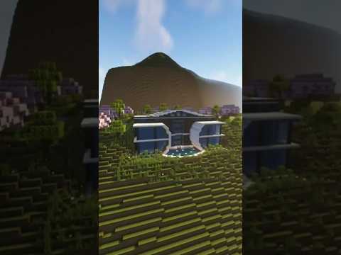 EPIC Modern Cliff House in Minecraft | Timelapse | Build Tutorial