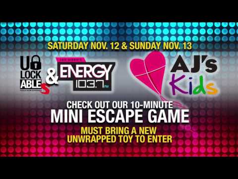 The AJ Show at The Unlockables: A Puzzle Escape Experience