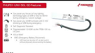 FireHorse 50 Watt Micro inverter & Emergency Power Supply | Fulham