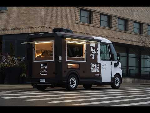 Grounded Electric Food & Beverage Van