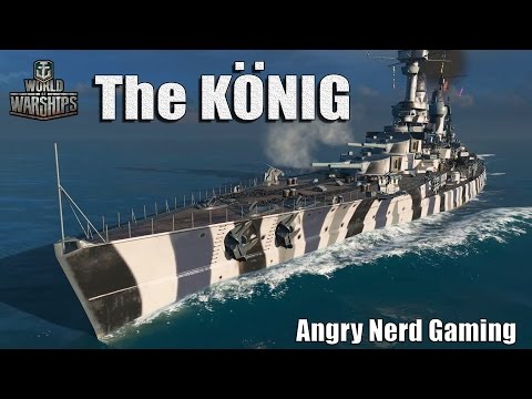 World of Warships: The Konig, German Tier-5 Battleship