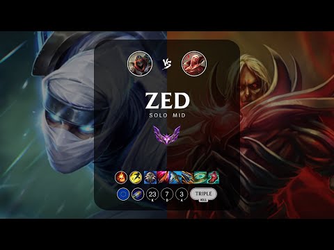 Zed Mid vs Vladimir - EUW Master Patch 14.4