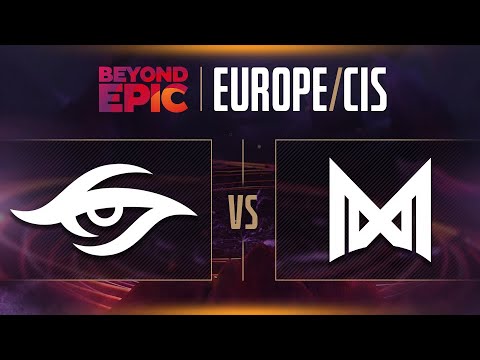 Secret vs Nigma Game 1 - Beyond Epic: EU/CIS - Group Stage