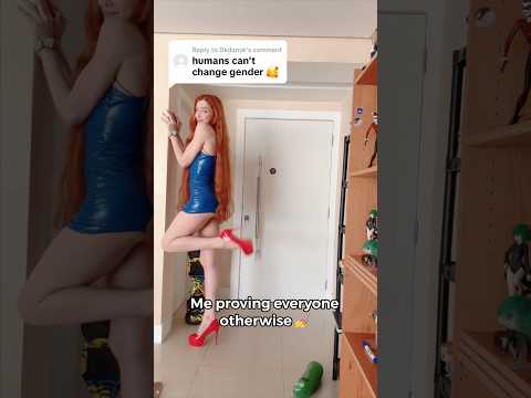 love this dress #transgirl #redhead #transwoman #mtf #transgender