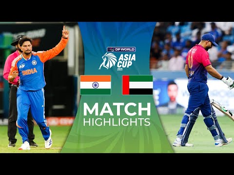 Match 2 | India vs United Arab Emirates | Match Highlights | DP World Asia Cup 2025
