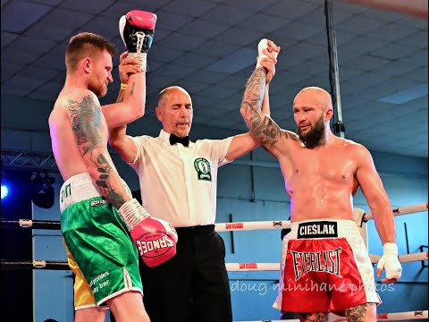 Adam Cieślak ( Poland ) vs Maurice Falvey ( Ireland )