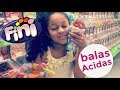 EXPERIMENTANDO BALAS FINI NO SHOPPING EM LONDRES