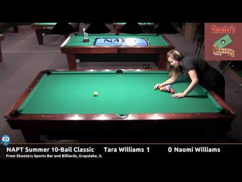 Tara Williams vs Naomi Williams (Semifinals) - NAPT 2016 Summer 10-Ball Classic