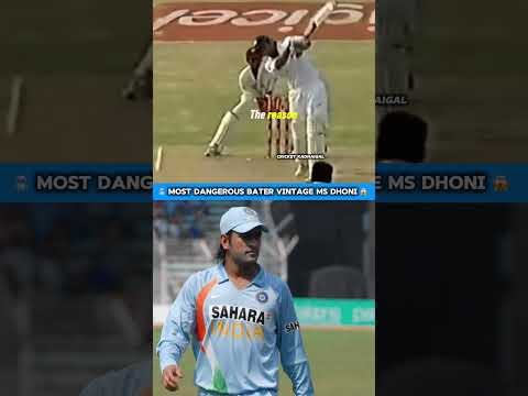 Most dangerous better, MS Dhoni on prime 😱#cricket #cricketshorts #msdhoni #testcricket