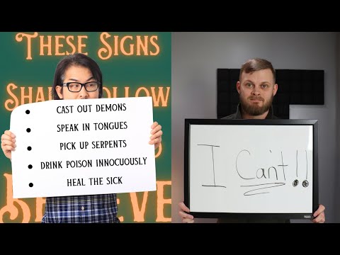 Are Believers Validated by Signs? (Mark 16:17-18)