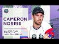 Cameron Norrie Quarter-Final Press Conference | Wimbledon 2022