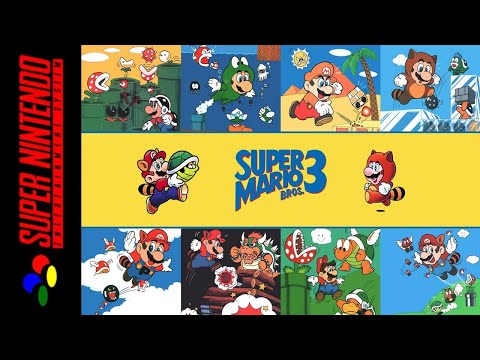 [Longplay] SNES - Super Mario All-Stars - Super Mario Bros 3 [100%] (4K, 60FPS)