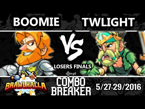 CB2016 - Twilight (Bodvar, Asira) Vs. Boomie (Sir Roland) Brawlhalla Losers Finals