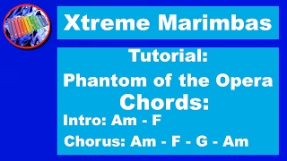 Marimba Tutorial: How to Play Phantom of the Opera