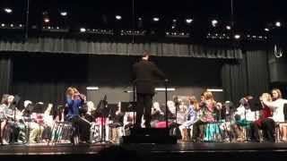 HTMS Beginning Band 12 11 2014 Countdown to Christmas