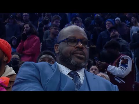 Shaq not impressed watching the worst Dunk Contest in NBA history 💀