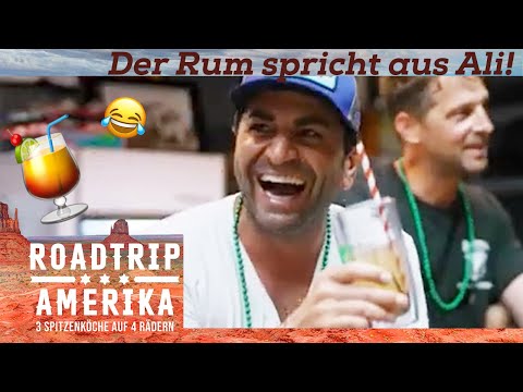 "Jetzt müssen wir RUMsaufen!" 🥃 Der Roadtrip wird gut BEGOSSEN! | Roadtrip Amerika | Kabel Eins