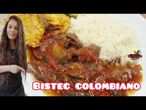 How to make super delicious Colombian steak 🥩🧅🍅 you're going to LOVE it 😋