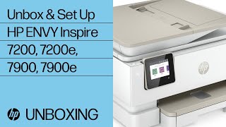 Unbox and Set Up HP ENVY Inspire 7200, 7200e, 7900, 7900e AiO Printers
