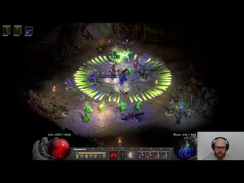 D2R 2.4 - Poison Necro Gear + Build Showcase - Necromancer Only Holy Grail day16