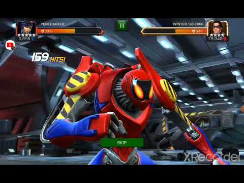 Marvel Contest of Champions: 5 Star Rank 3 Peni Parker Solos 500,000 Health Winter Soldier #mcoc