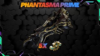 Warframe | Phantasma Prime Build | Status Beam Shotgun Yes And Its Awesome