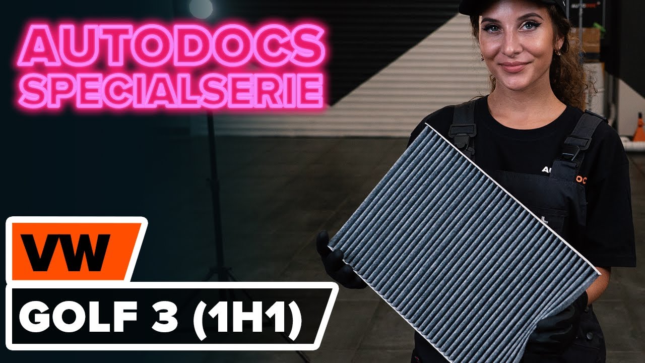 Byta kupéfilter på VW Golf 3 – utbytesguide