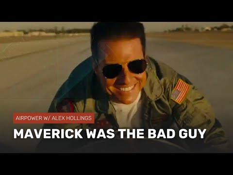 Maverick was the bad guy in the first Top Gun (There, I said it)