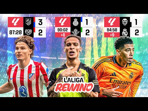 ¡GOLAZOS en LALIGA en los MINUTOS FINALES 2025! ⌛