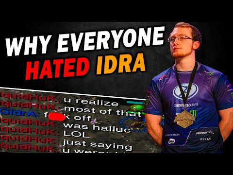 WHY NOBODY LIKED IDRA and how he got so many RIVALRIES in StarCraft 2