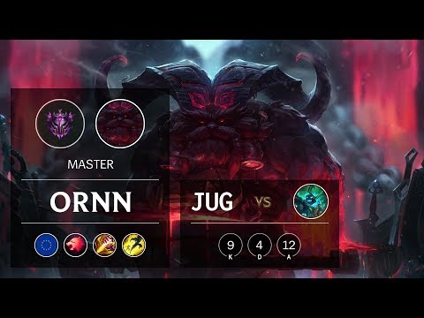 Ornn Jungle vs Hecarim - EUW Master Patch 9.22