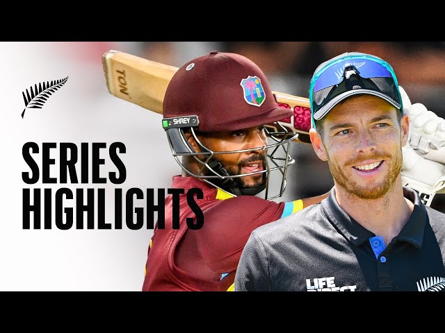 Tightest T20 Series Ever? Full Series Highlights | New Zealand v West Indies T20 2025