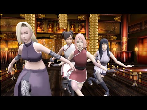 【 MMD NARUTO 】 Shake It Off - Sakura, Ino, Hinata, Tenten