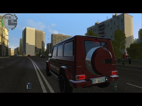 City Car Driving 1.5.1 Mercedes-Benz G65 AMG TrackIR 4 Pro [1080P]