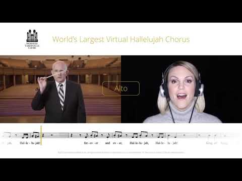 Hallelujah Chorus - Learn to sing Alto part - DG