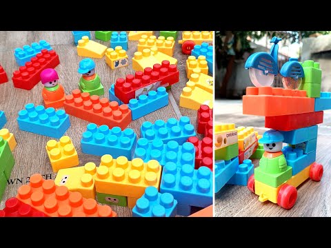 Vlad and Niki play with Miko - Smart Toy Robot for kids | Diana Pretend Play with Building Block Toy