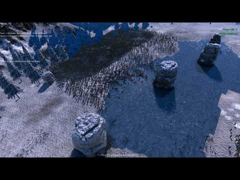 1000 US Soldiers vs 10000 Zombies - UEBS