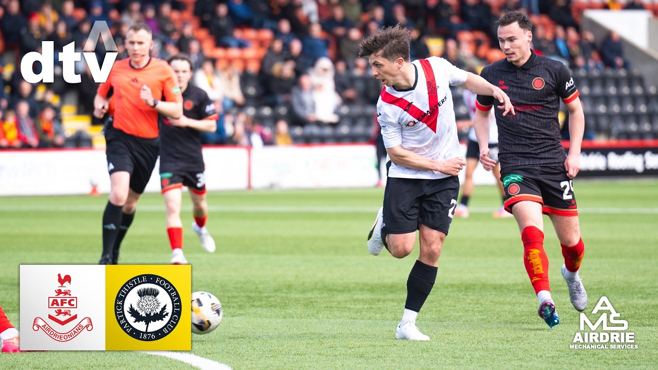Airdrieonians vs Partick Thistle Highlights