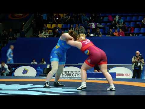 WW 76 kg ROMANA VOVCHAK (UKR) - ANASTASIIA SHUSTOVA (UKR)