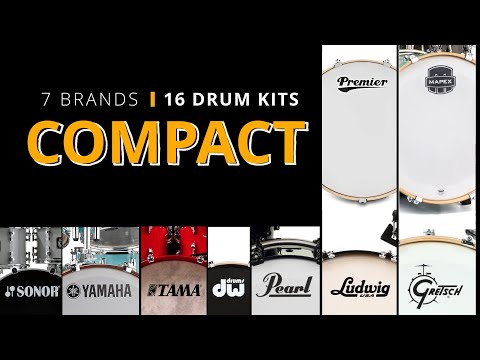 DRUMS LINEUP EXPLAINED - COMPACT KITS: 7 Top Brands, 16 Models Compared!