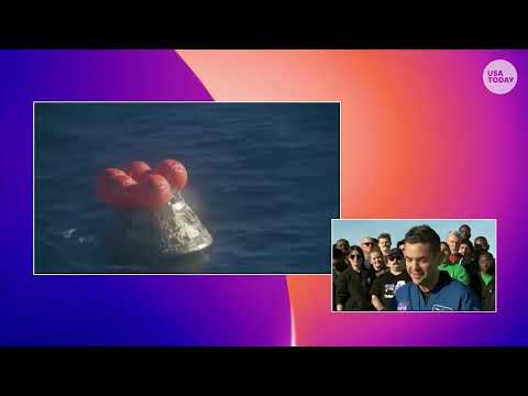 NASA admin Jared Isaacman Artemis II landing reaction: 'I've been waiting my whole life to see this'