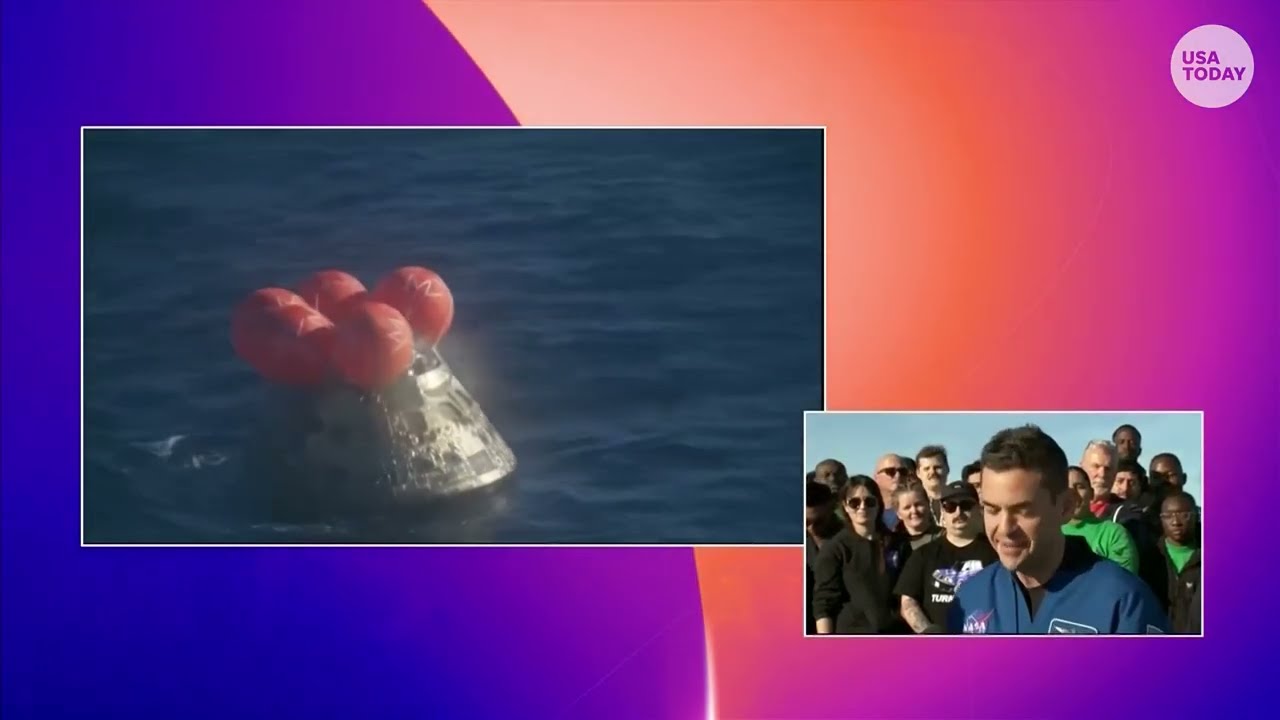 NASA admin Jared Isaacman Artemis II landing reaction: 'I've been waiting my whole life to see this'