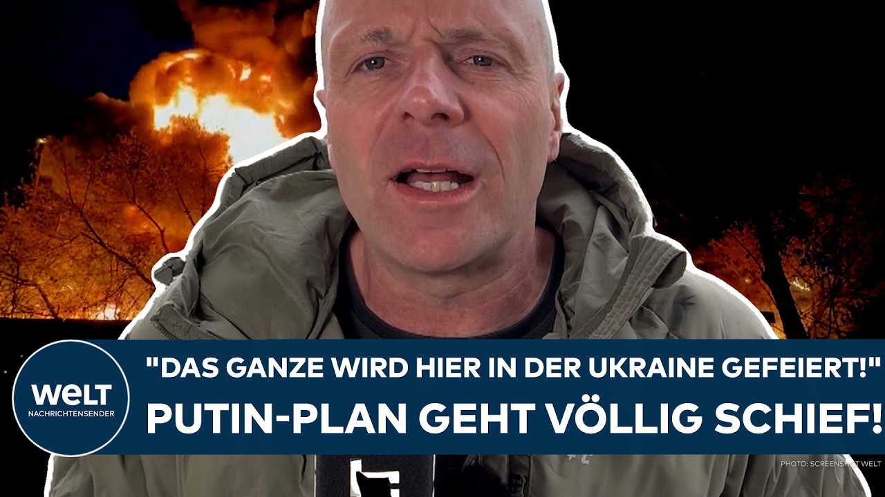 PUTINS KRIEG: "Das Ganze wird hier in der Ukraine gefeiert!" Das ist ein Desaster für die Russen!