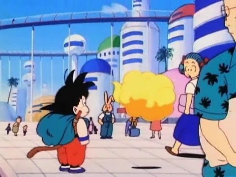 Kid Goku Meets Bulma In West City (Dubbed 360p)